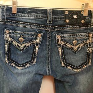 Miss Me cut off slim jeans - size 28